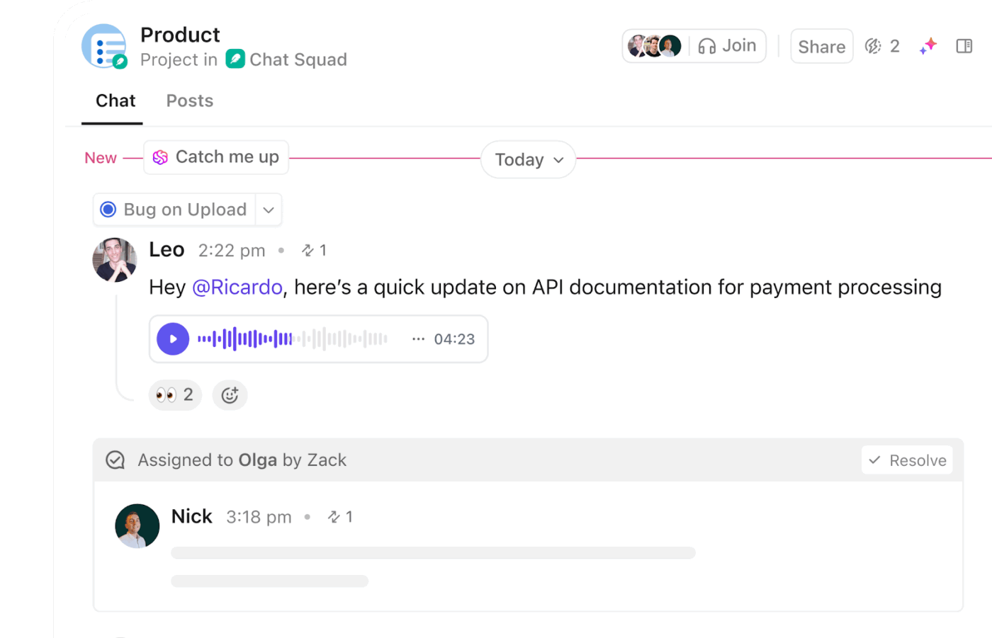 ClickUp Chat: How developers can streamline code reviews across teams to avoid technical debt