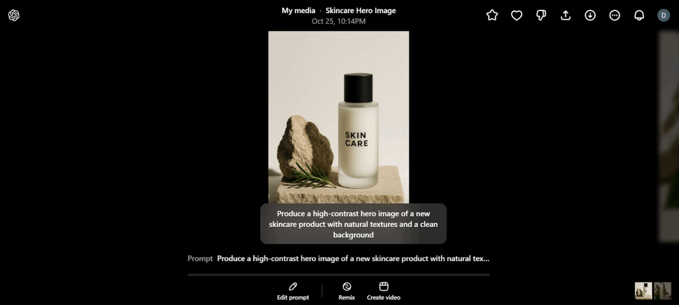 Product hero image for social media