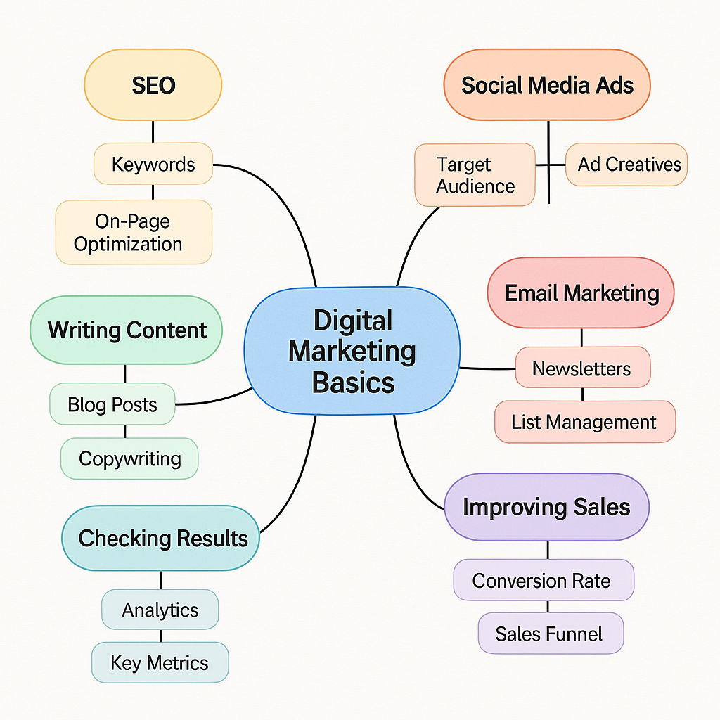 ChatGPT mind map to create a structured learning plan