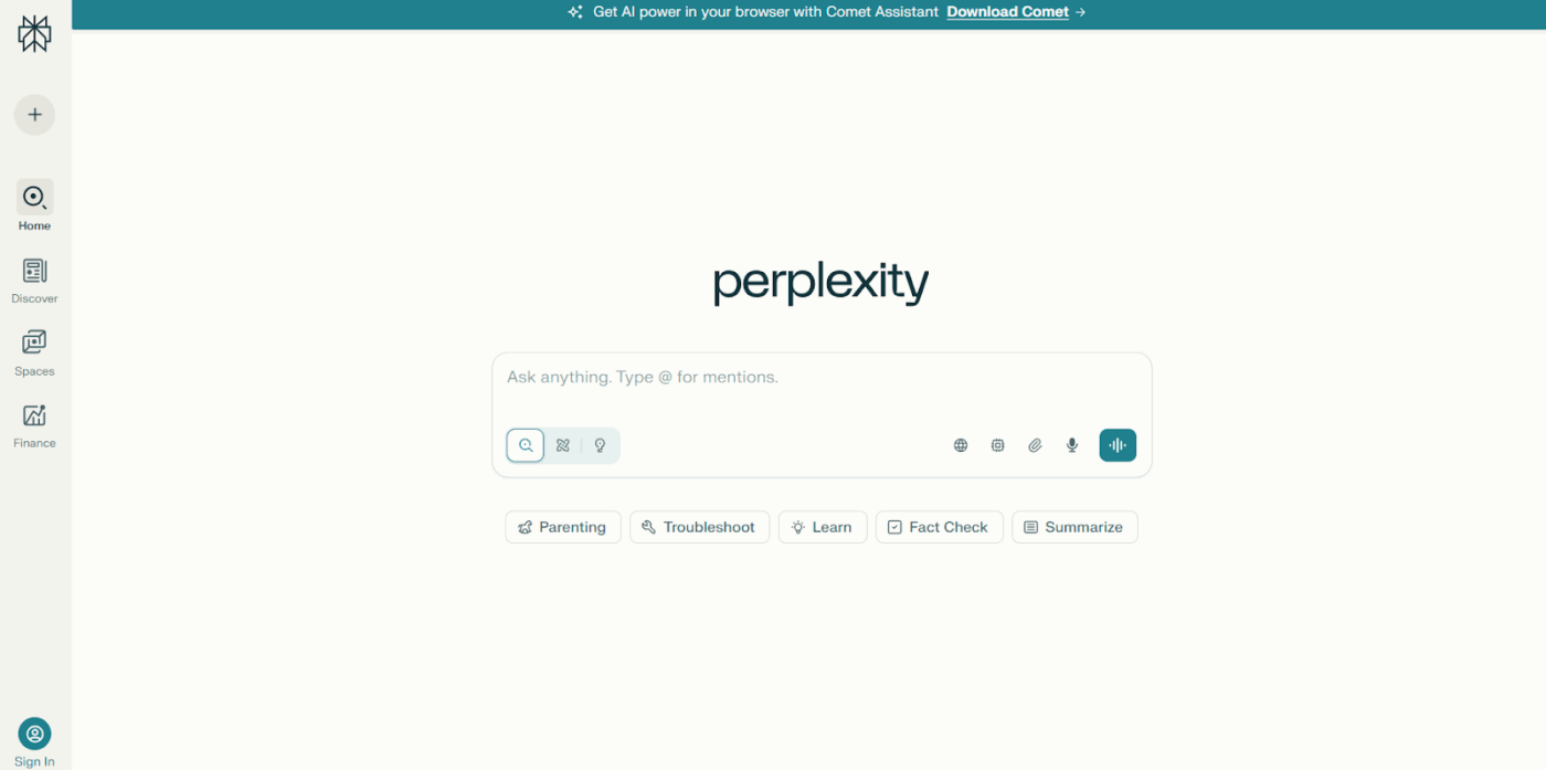 Perplexity: responde a perguntas complexas com citações de fontes se você fornecer prompts altamente eficazes.