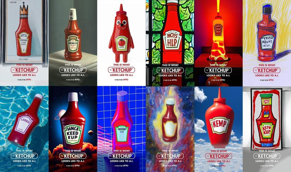 Heinz generative AI technology advertising