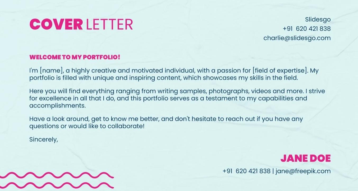 SlidesGo-mall för marknadsföringsportfölj: Titta och fortsätt bygga din portfölj