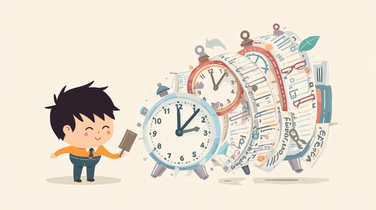 Pourquoi des délais plus courts ne vous aideront pas à surmonter la loi de Parkinson