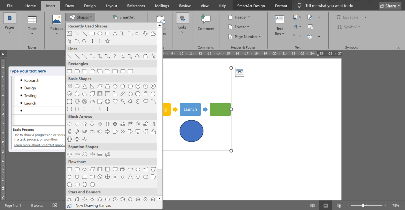 Different timeline layouts to create professional timelines