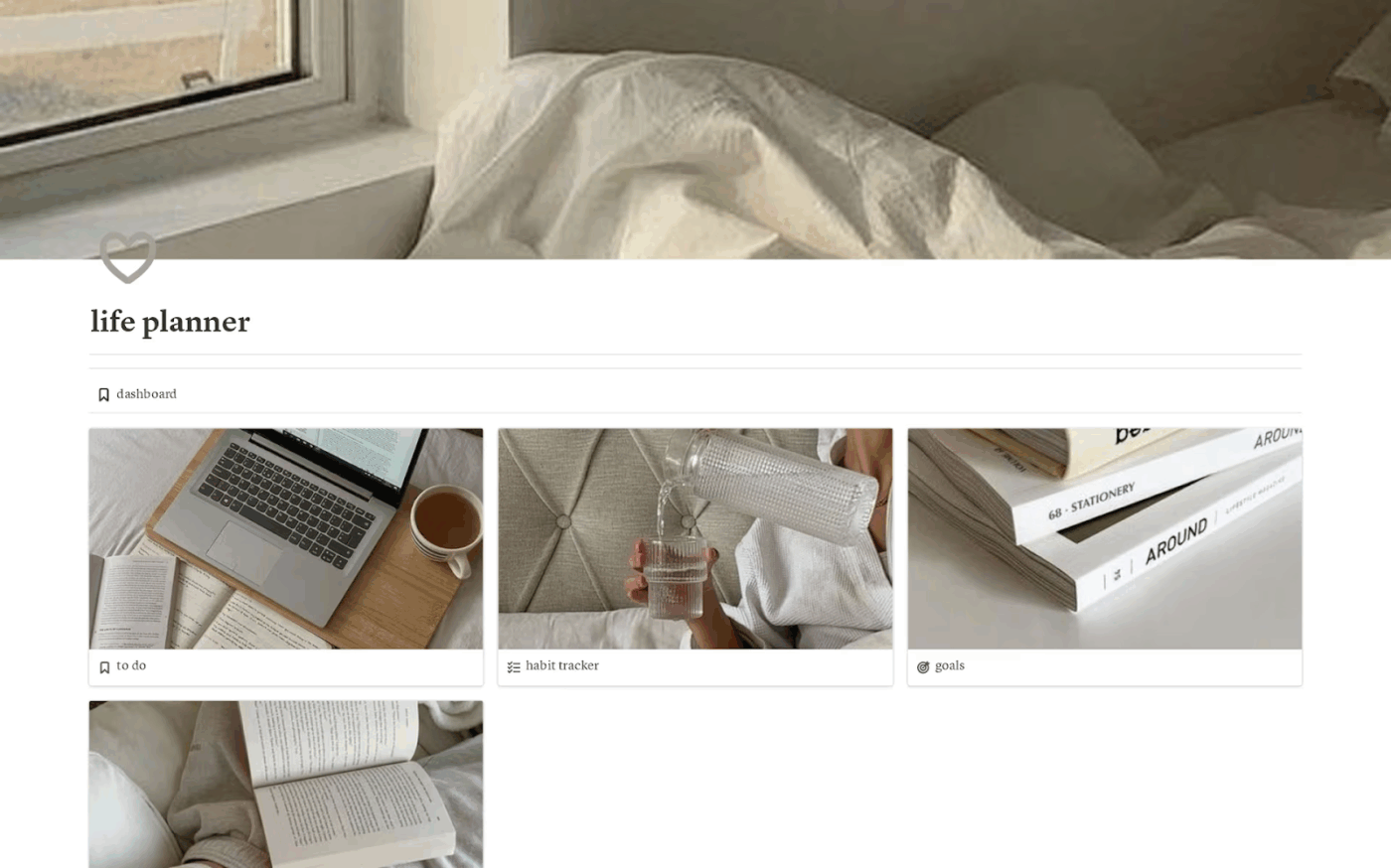Notion의 '그녀 같은 라이프 플래너' 미적 디자인
