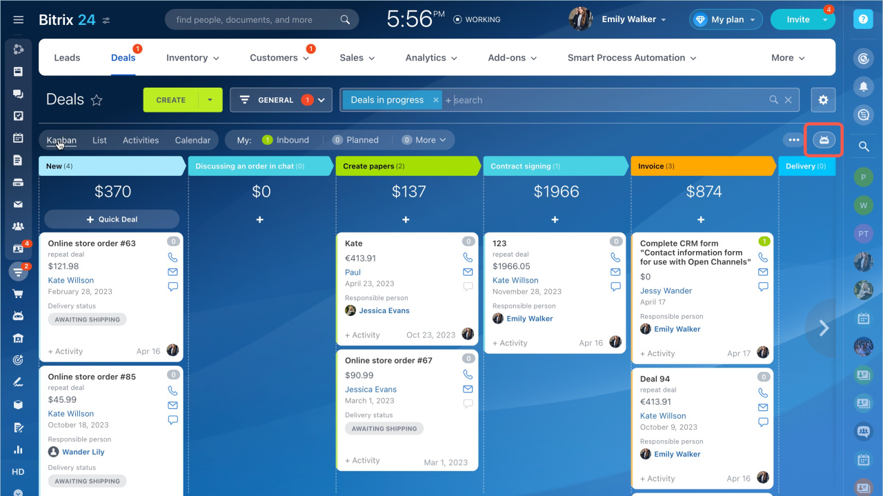 Bitrix24: Empowers teams who visit multiple tools with a unified suite backed by Trademarks