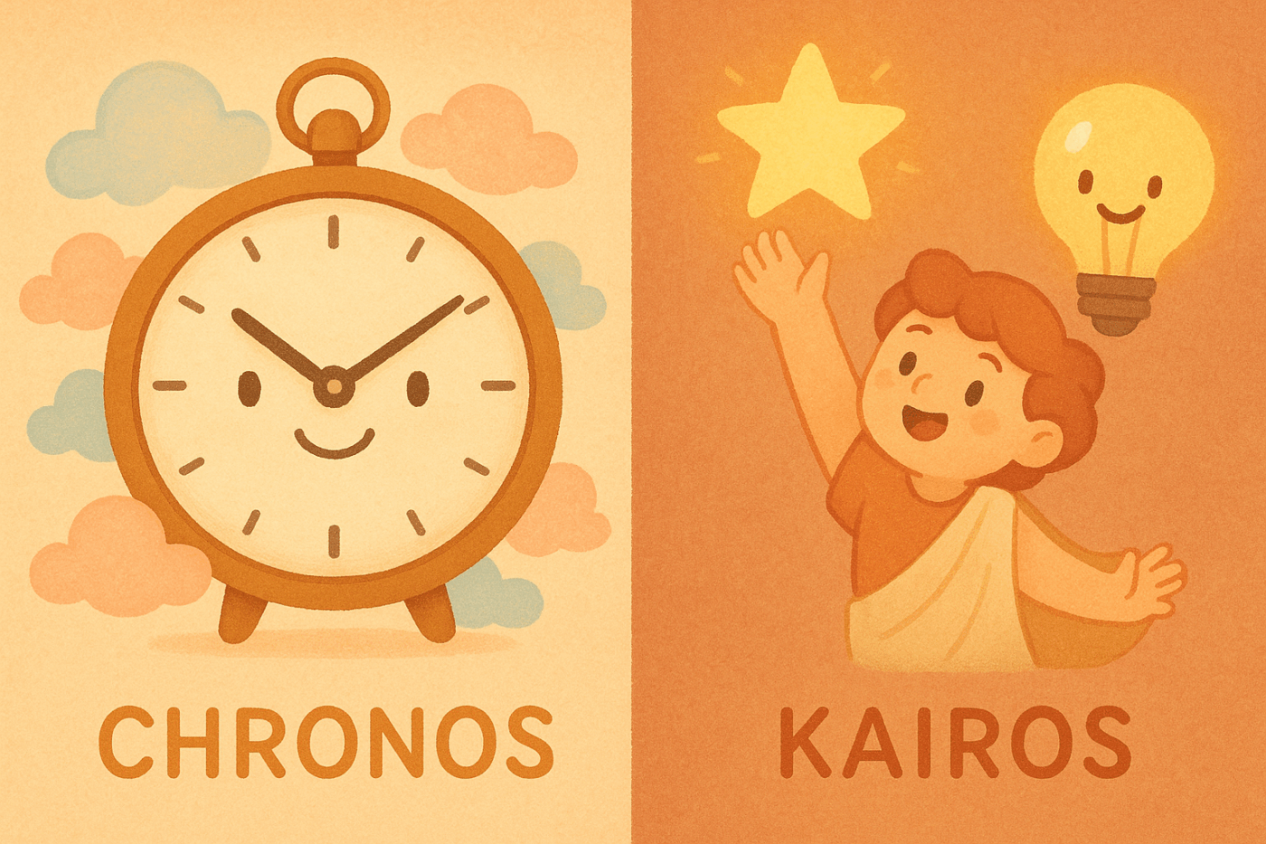 Chronos vs. Kairos: The Ancient Greek concepts of time—linear versus opportune moments