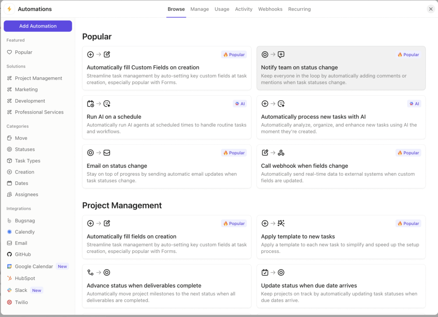 ClickUp-Automations- Map data sources and naming