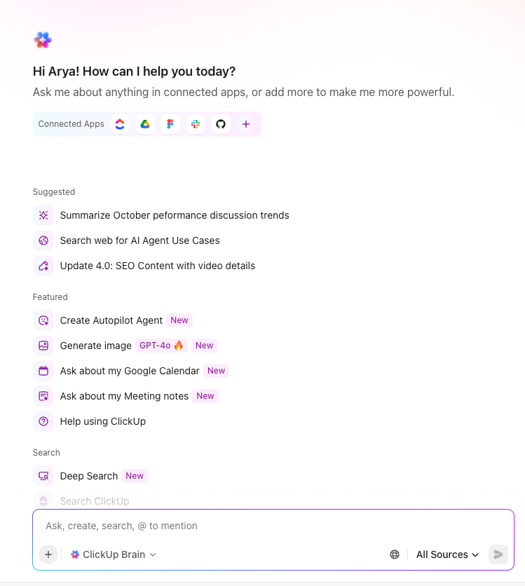 ClickUp Brain_ ambient ai