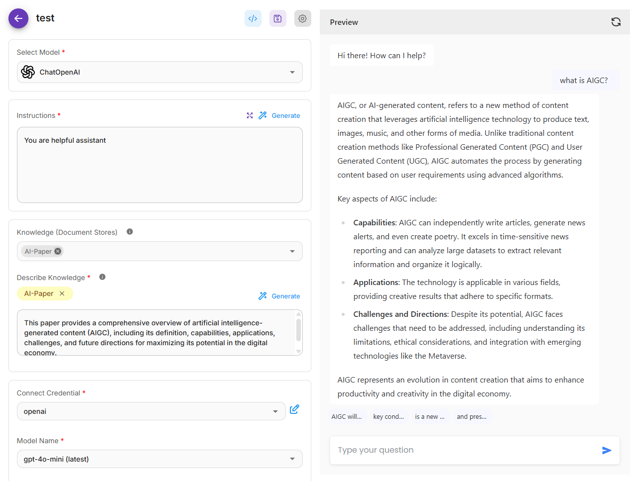 Flowise- best open source visual builder