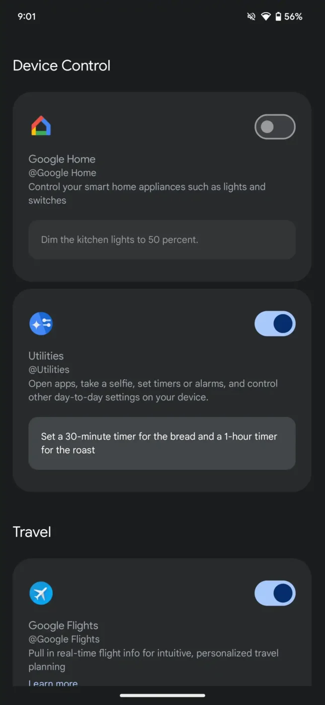 Gemini on Google Home
