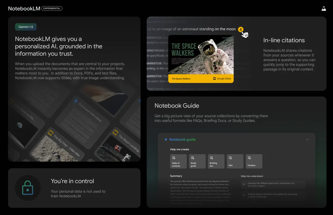 Google NotebookLM via Verge- How to Build a Minimum Marketable Product