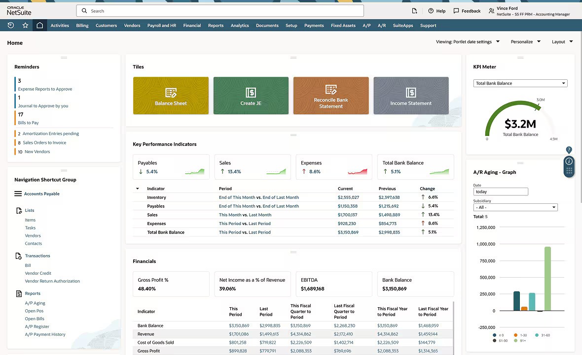 Netsuite- Sage Intacct Alternatives