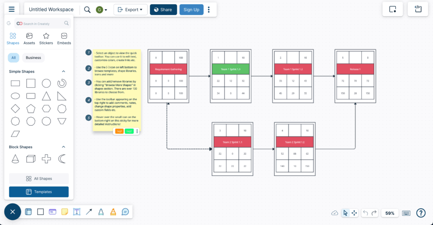Precedence Diagram : Precedence Diagram Templates