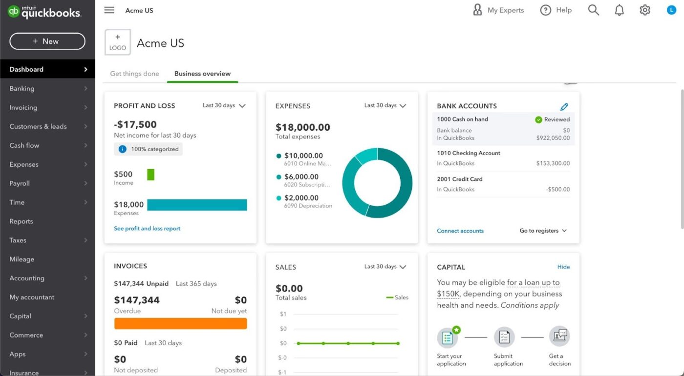 QuickBooks- Sage Intacct Alternatives