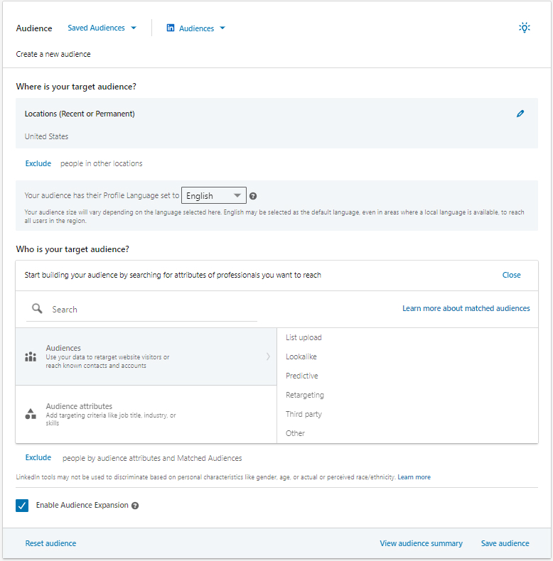 LinkedIn ads guide to reach job applicants and business professionals