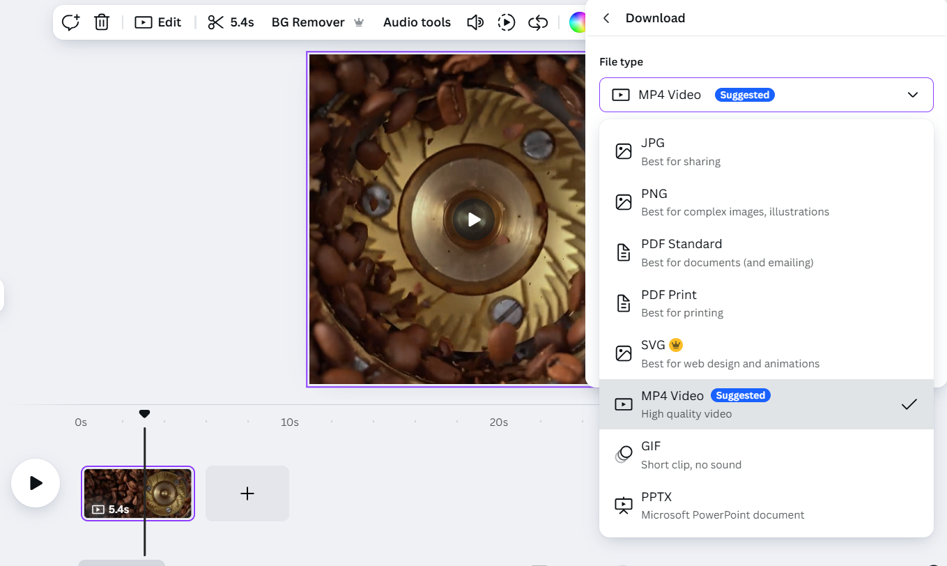 How to Speed up a Screen Recording- Step5 Speeding up videos in online tools