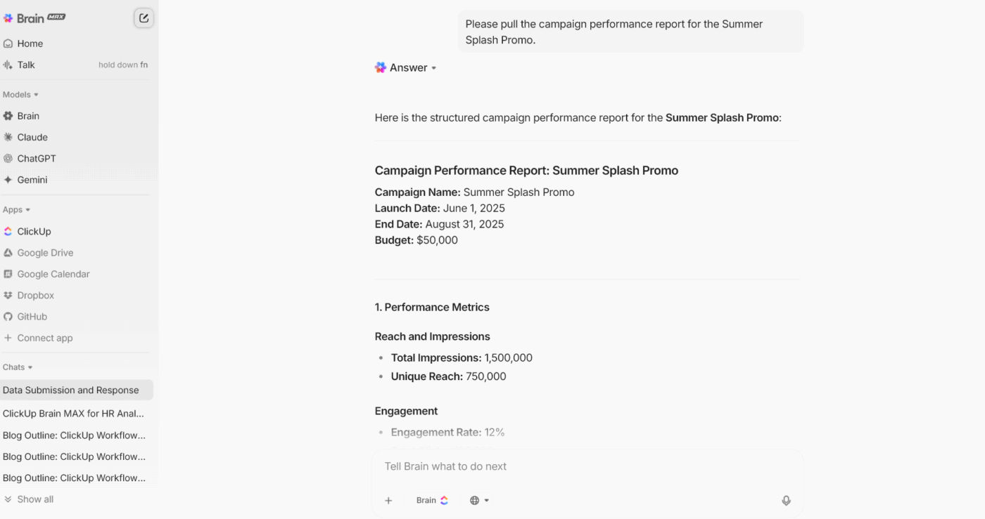 ClickUp Brain MAX: Eliminate AI sprawl with ease