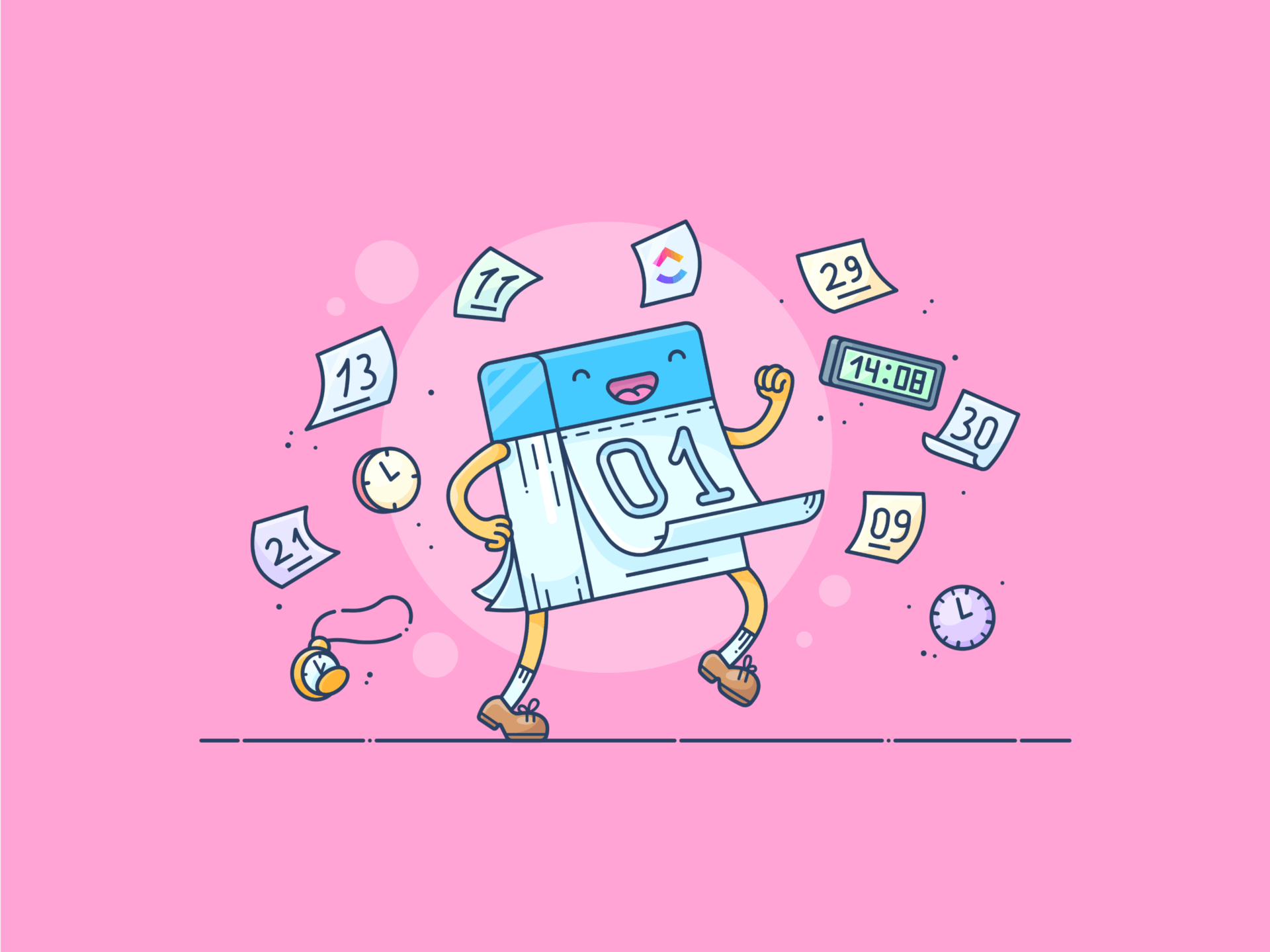 generate content calendar from idea list