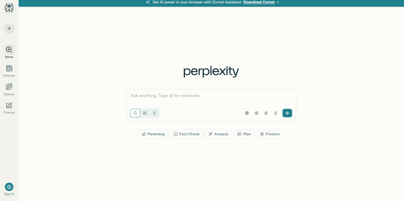 Perplexity AI: Search engine with citations