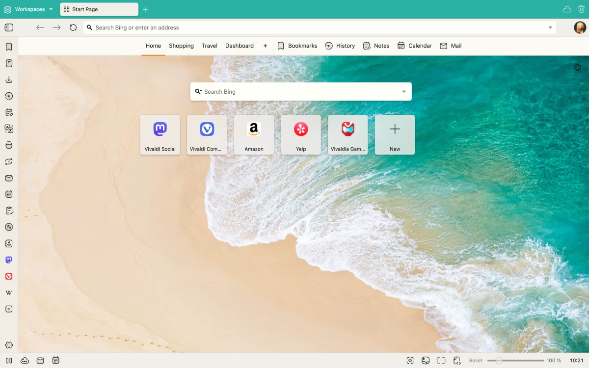 Vivaldi Browser: Comet Browser Alternatives