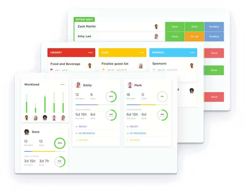 ClickUp’s Sales Project Management Software : Follow Up Boss alternatives