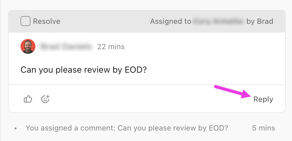 ClickUp Assign Comments: Async communication inside your workspace