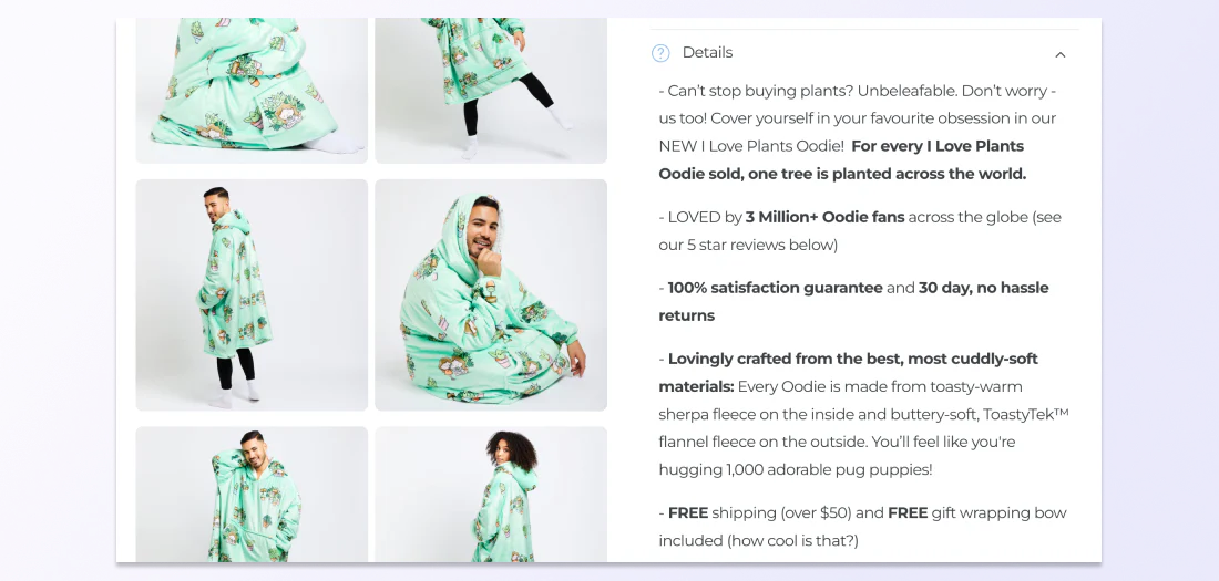 oodie dashboard : how to automate product descriptions using ai