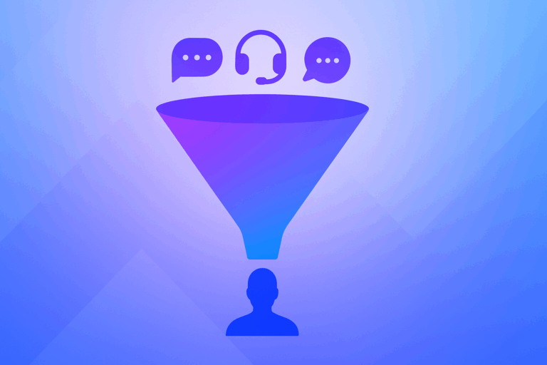 vector graphic showing an illustration of will ai replace call center agents