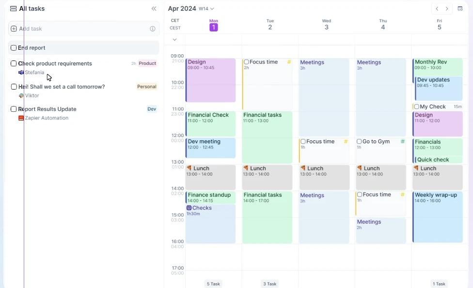 Akiflow: Hızlı yakalama, planlama ve günlük uygulama için görevleri ve takvimleri birleştiren verimlilik merkezi