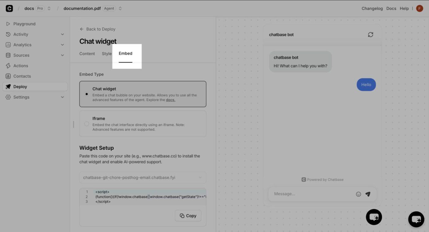 Chatbase- Chatbot Builders
