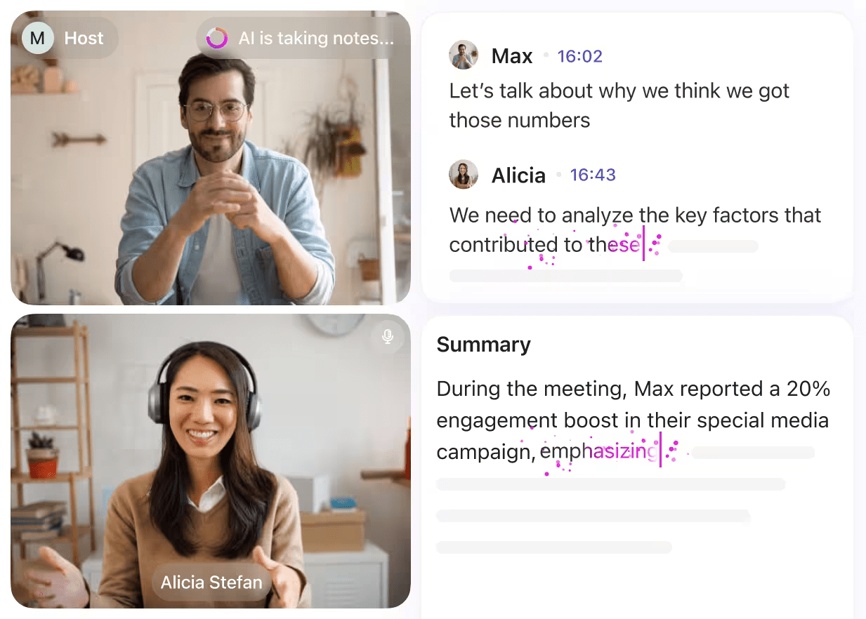 ClickUp-AI-Notetaker- Generate Blog Topics Based on Product Features