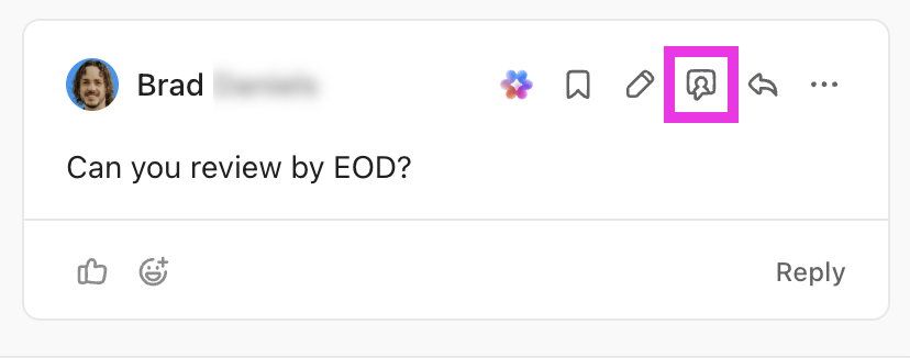 ClickUp Assign Comments: Actionable comment assignment ensuring accountability