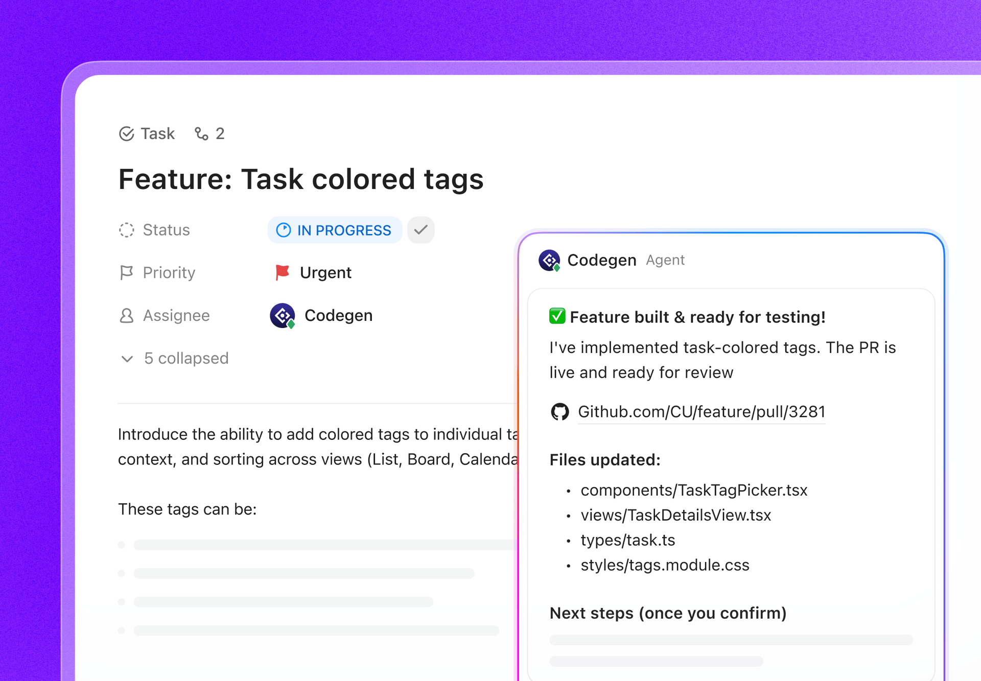 ClickUp + Codegen: Putting Software Creation in Every Knowledge Worker’s Hands