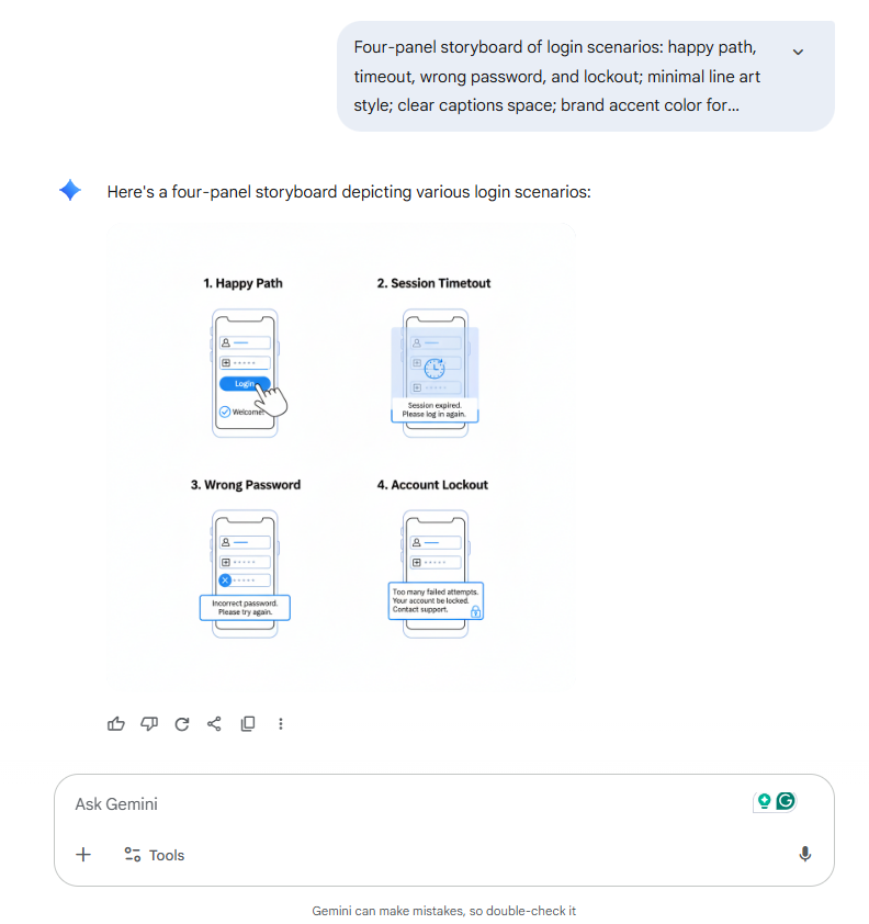 QA-testscenario's ontwikkelen - tekst-naar-beeld-prompts