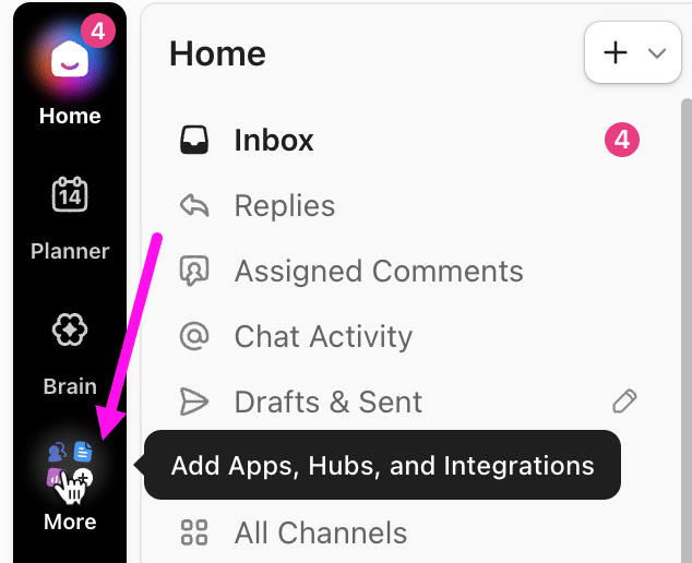 Global Action Bar: Universal command bar enabling quick actions search and navigation across ClickUp