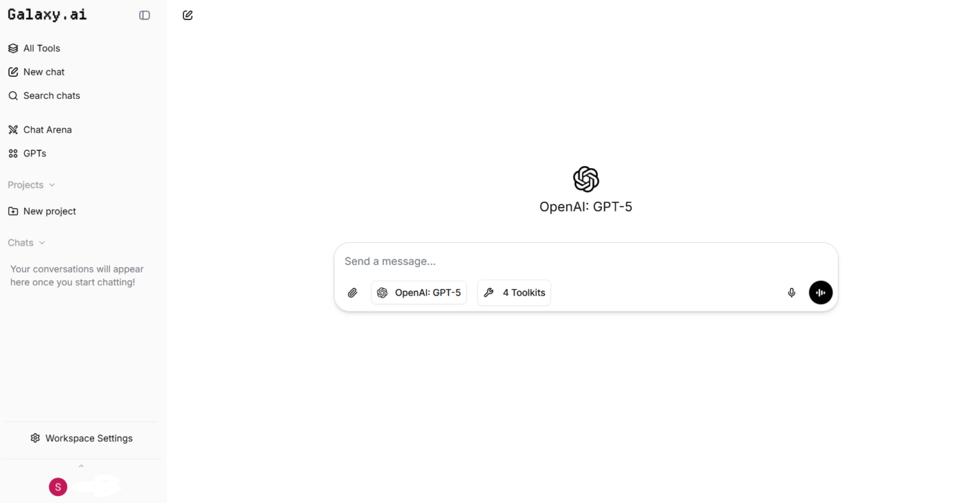 Galaxy AI: Features for fine tuning and beyond