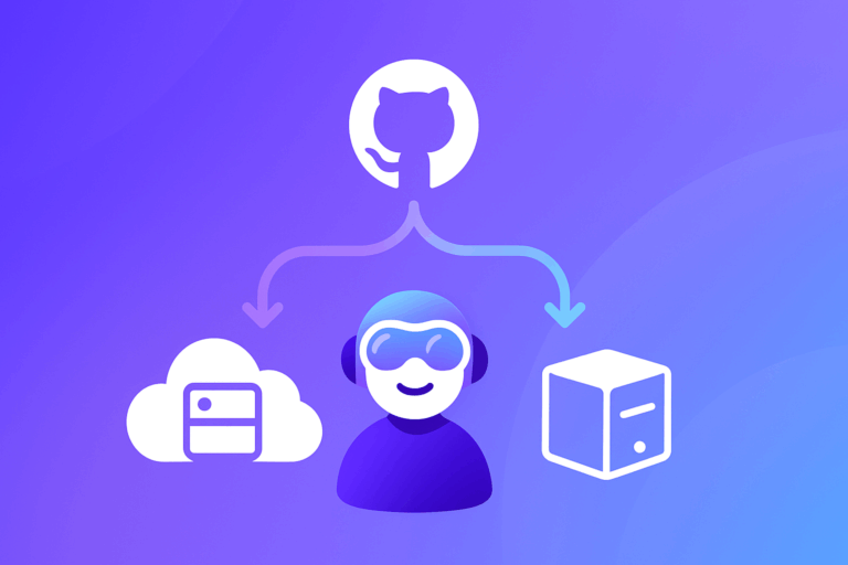 a graphic showing GitHub featured image