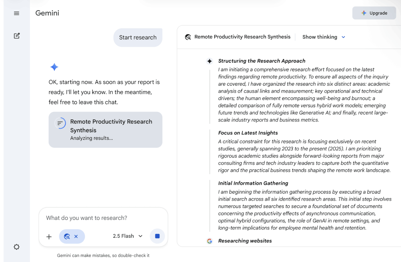 Google Gemini: Typical AI tools connected to Google Calendar