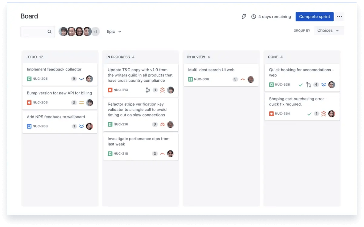 JIRA- zoho bugtracker alternatives