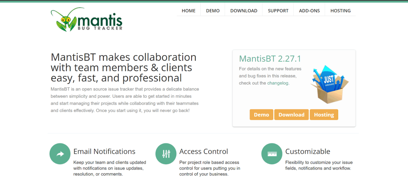 MantisBT- zoho bugtracker alternatives