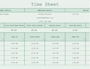 How to Create a Timesheet in Excel to Track Time (+Templates)