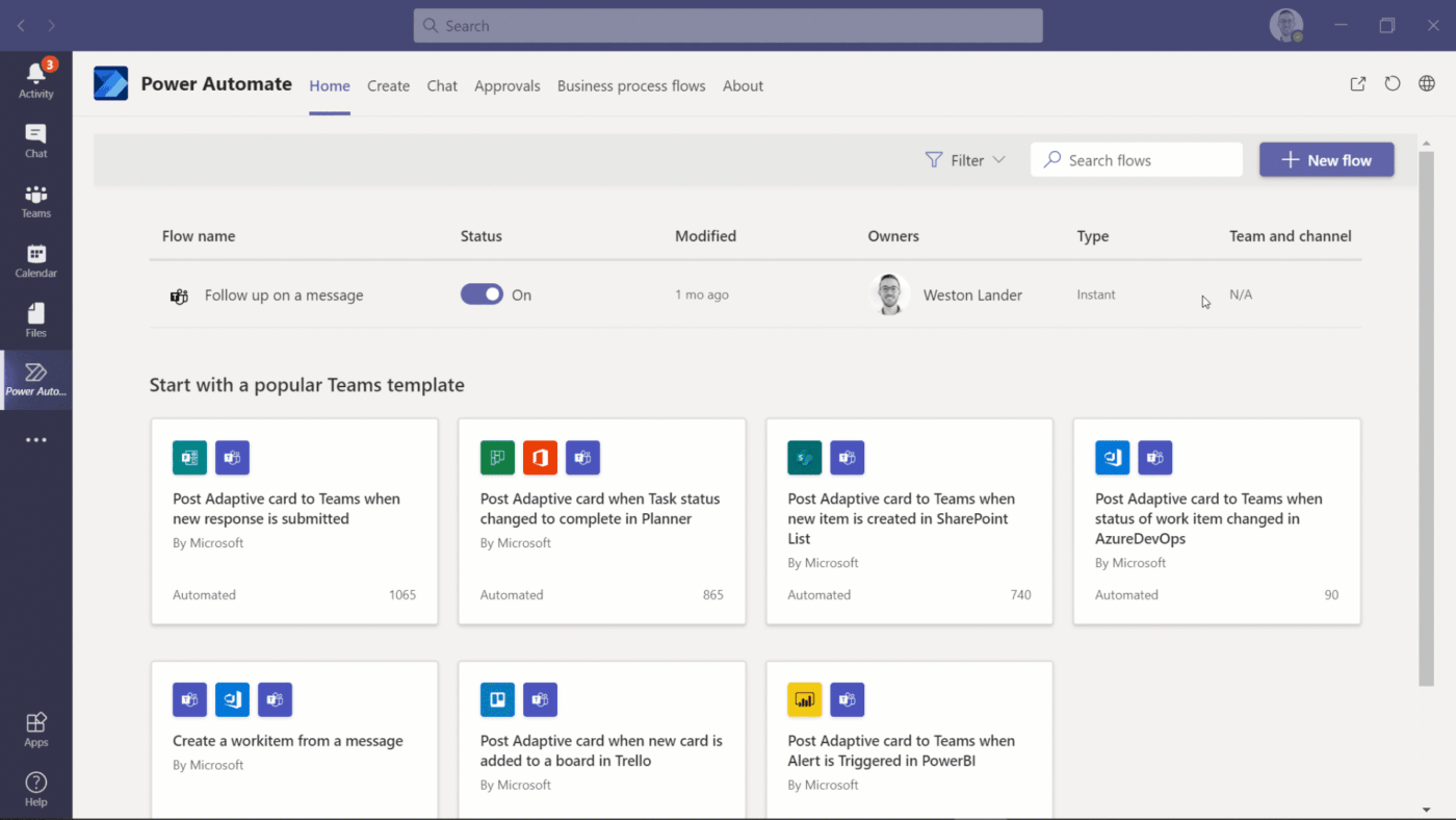 Microsoft Teams: Collaboration platform with a visual interface