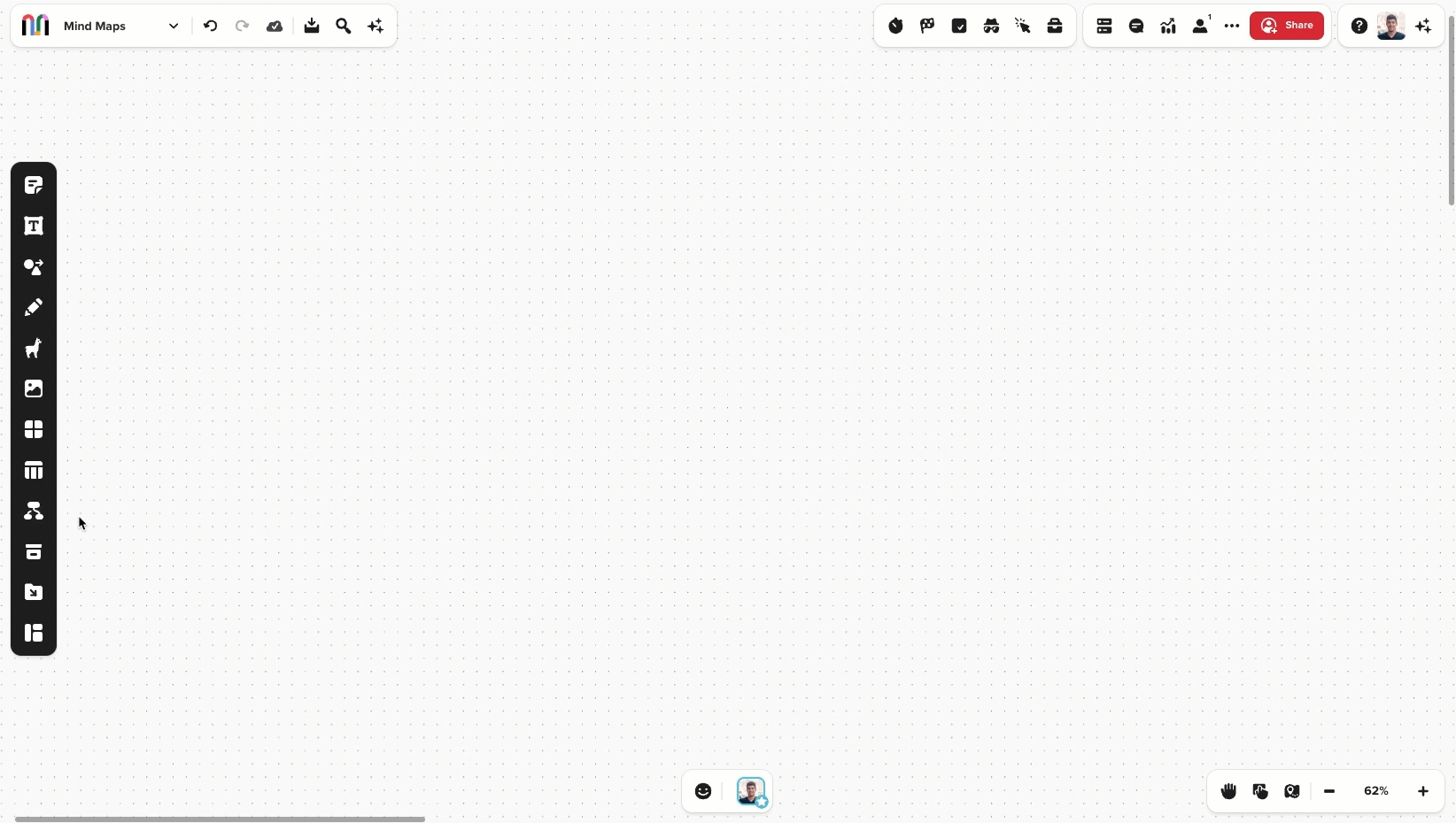 Mural’s AI tools clustering ideas and generating insights for teams