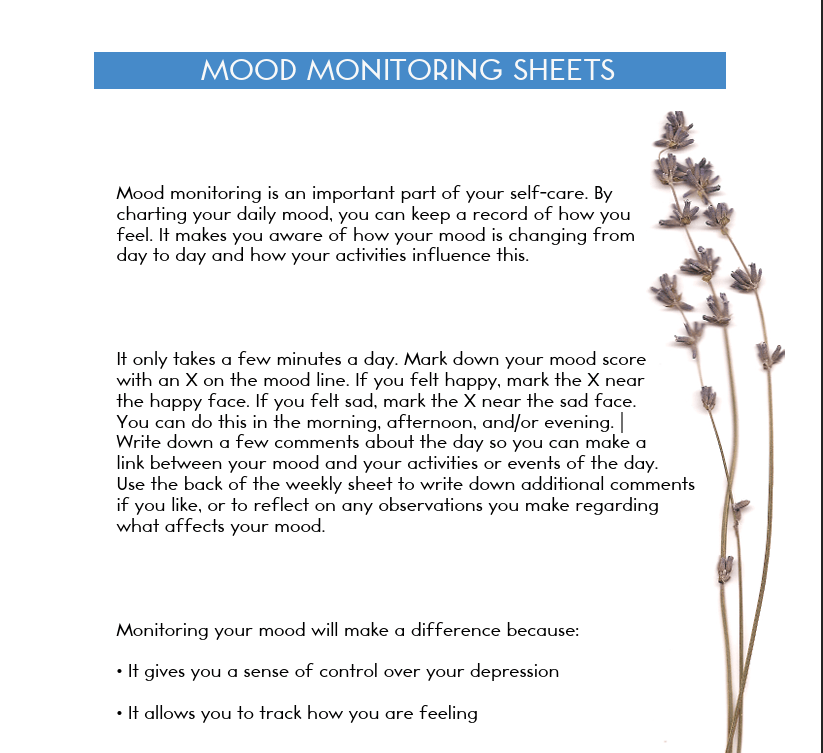 แบบฟอร์มติดตามอารมณ์โดยมหาวิทยาลัยแมคกิลล์ - แบบติดตามอารมณ์