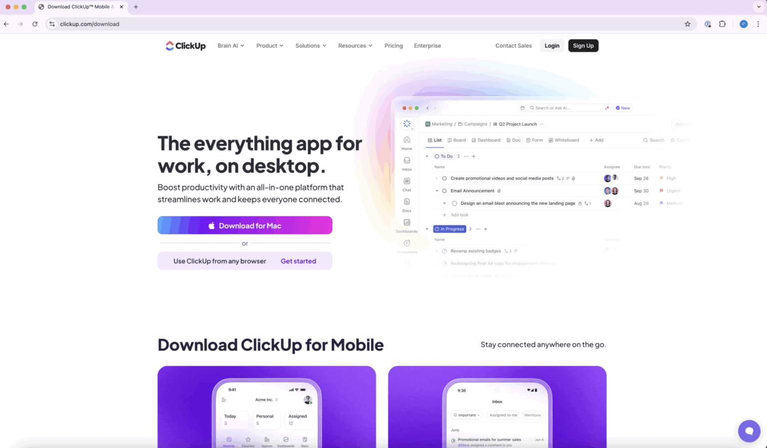 How to Use the ClickUp Desktop App for Maximum Productivity