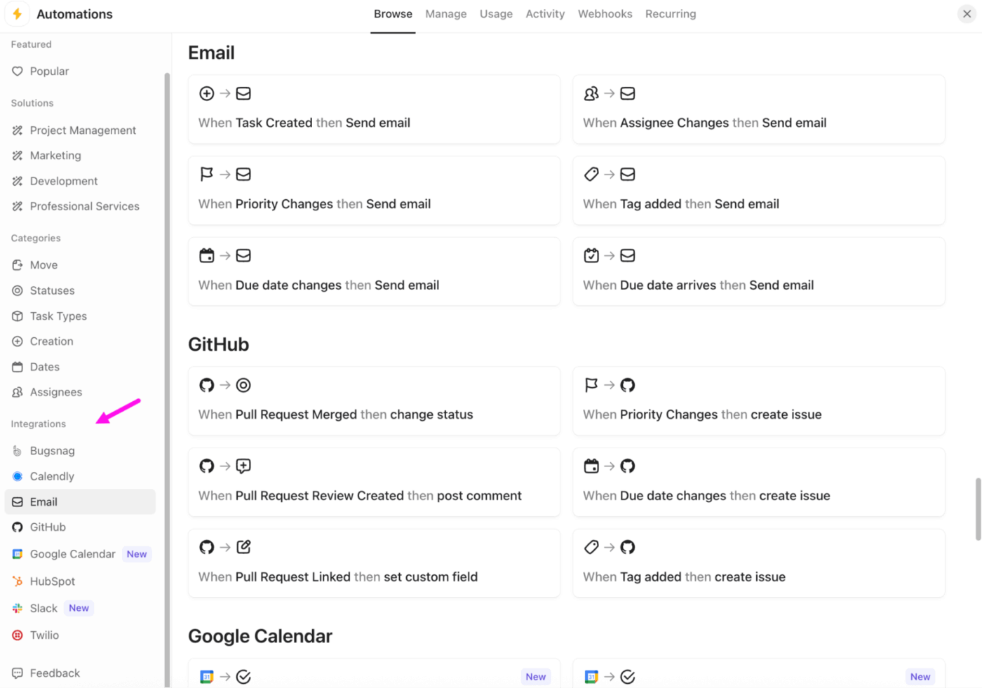 ClickUp Integration Automations: Connect tools and trigger actions across apps the same way pabbly subscription billing syncs data