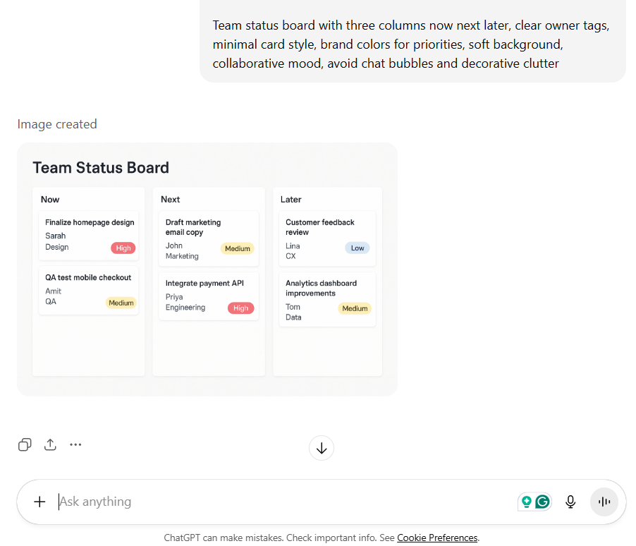 Vereenvoudig communicatie en samenwerking – tekst-naar-beeld-prompts