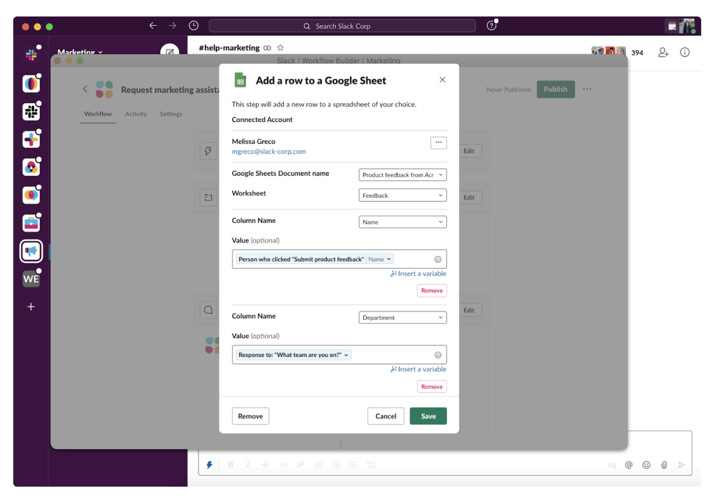 Slack: Glue AI alternatives with role-based access control