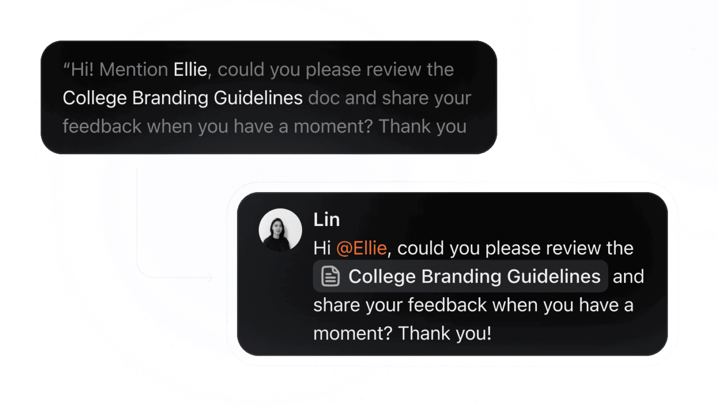 Capture ideas through Talk to Text in ClickUp Brain MAX